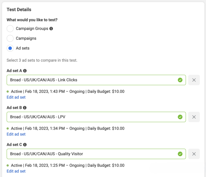 How to Create A/B Tests in Meta Ads Manager