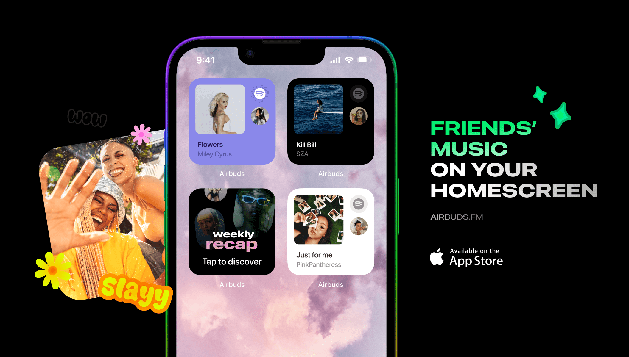 Airbuds Widget: Fast-Growing Social Music App Hits 6.5M Downloads Globally
